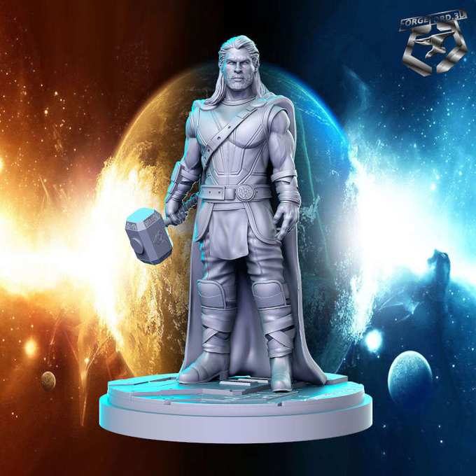 Thor-statue-75mm-RN-Estudio-figurines-fantasy-tabletop-RPG-3D-miniatures