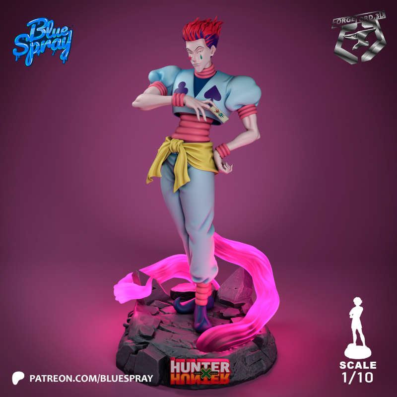Hisoka-Blue-Spray--figurines-fantasy-tabletop-RPG-3D-miniatures