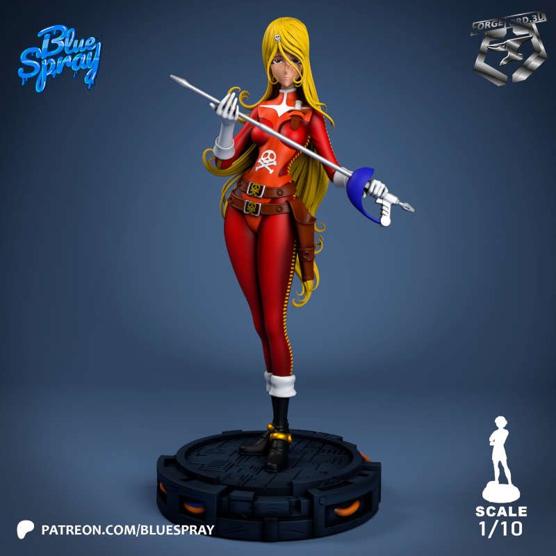 emeraldas-Blue-Spray--figurines-fantasy-tabletop-RPG-3D-miniatures