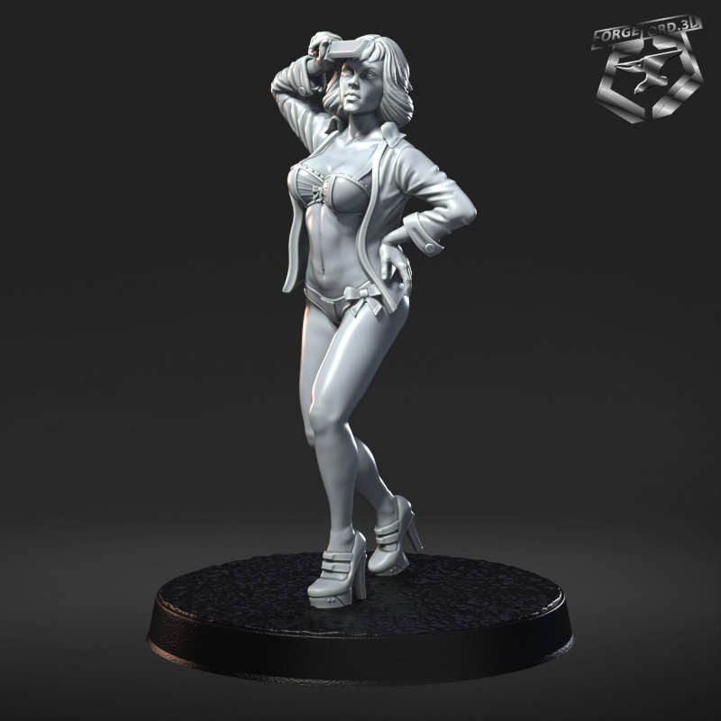 Shellie-statue-75mm-RN-Estudio-figurines-fantasy-tabletop-RPG-3D-miniatures