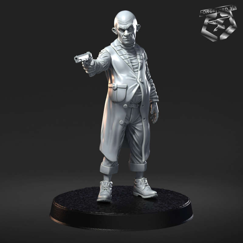 Yellow Bastardi-statue-75mm-RN-Estudio-figurines-fantasy-tabletop-RPG-3D-miniatures