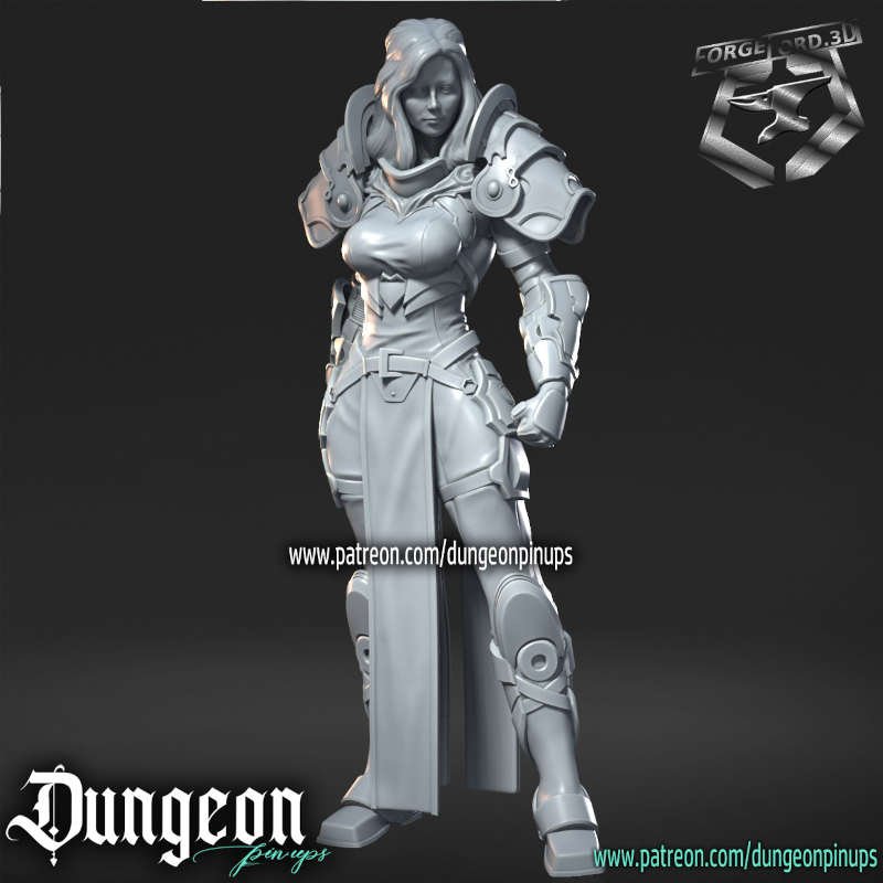 Lyra-statue-75mm-RN-Estudio-figurines-fantasy-tabletop-RPG-3D-miniatures