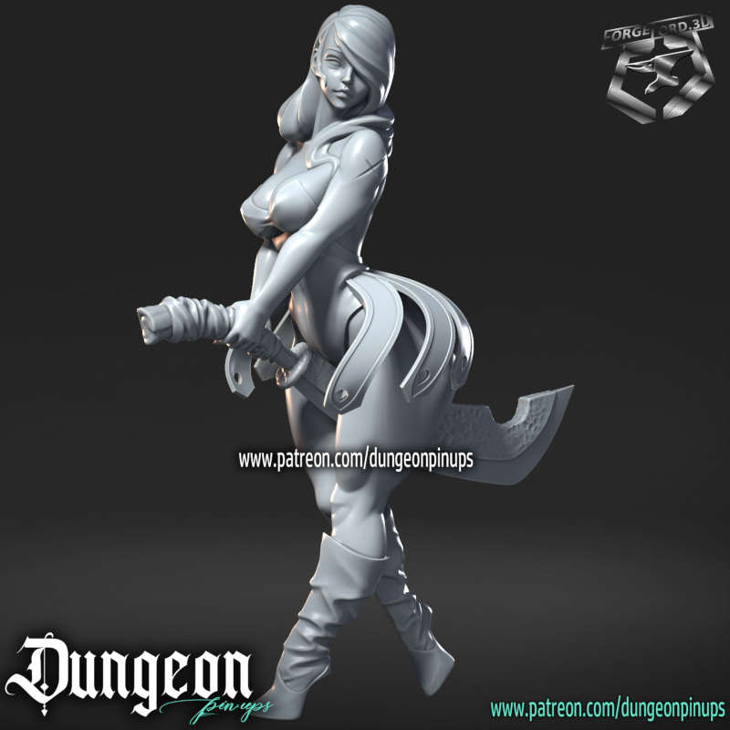 Fiona-statue-75mm-RN-Estudio-figurines-fantasy-tabletop-RPG-3D-miniatures