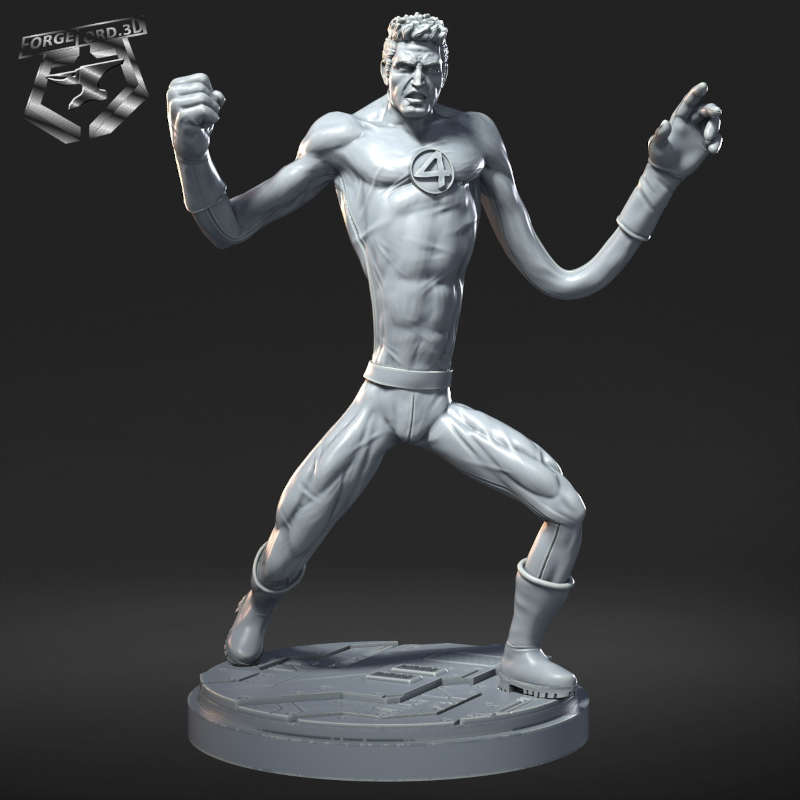 Mr Fantastic-statue-75mm-RN-Estudio-figurines-fantasy-tabletop-RPG-3D-miniatures
