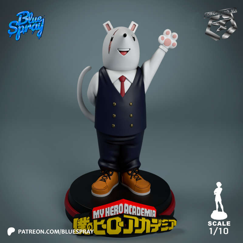Principal Nezu-Blue-Spray--figurines-fantasy-tabletop-RPG-3D-miniatures