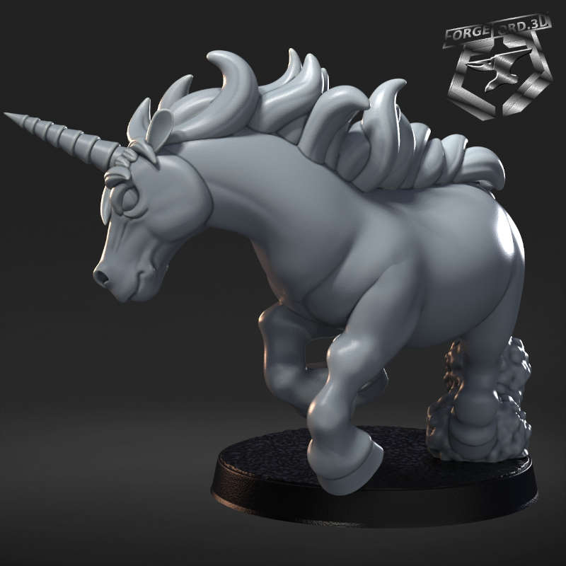 Unicorn-RN-Estudio--figurines-fantasy-tabletop-RPG-3D-miniatures