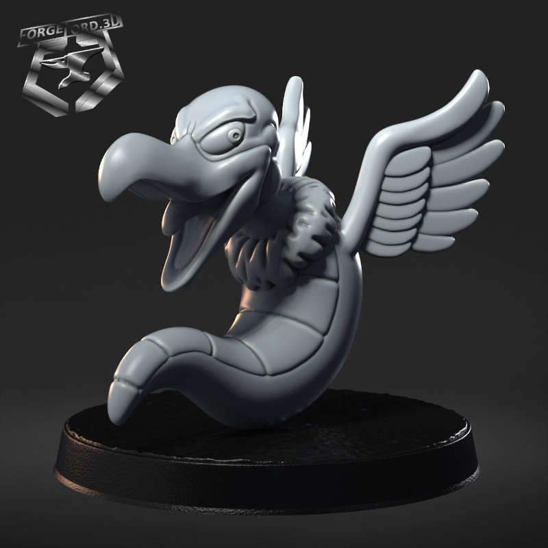 Chimaera DQ-RN-Estudio--figurines-fantasy-tabletop-RPG-3D-miniatures