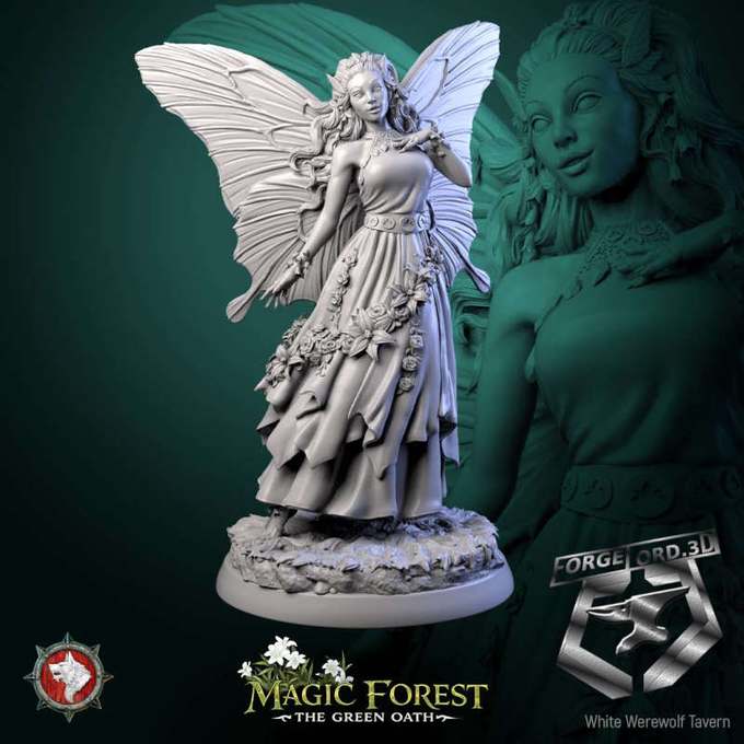 Fairy-statue-75mm-figurines-fantasy-tabletop-RPG-3D-miniatures-white-werewolf-tavern