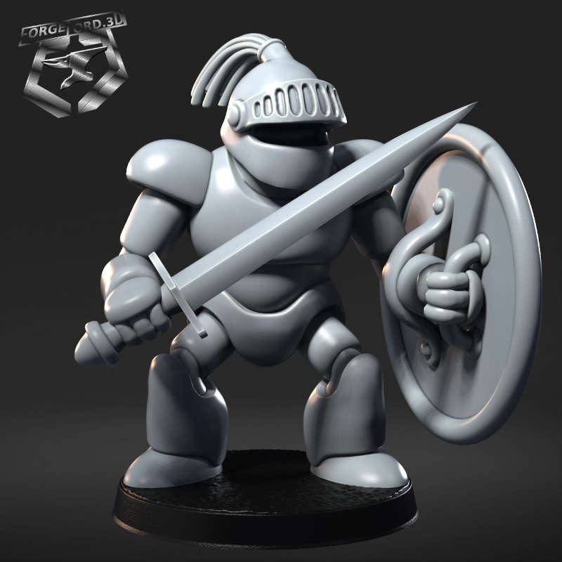 Restless Armor Knight DQ-RN-Estudio--figurines-fantasy-tabletop-RPG-3D-miniatures