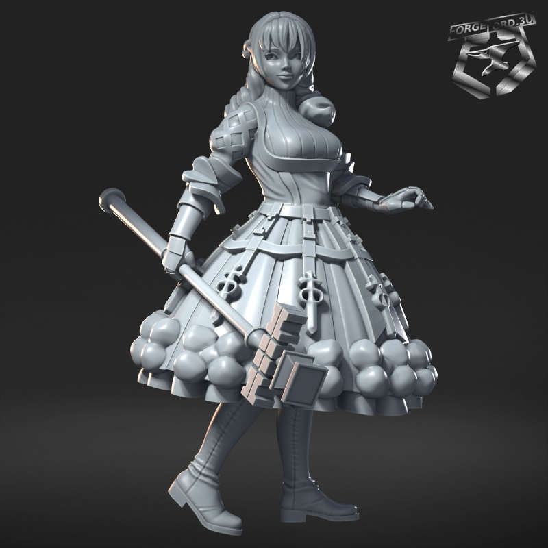 Scarlett, statue 75mm