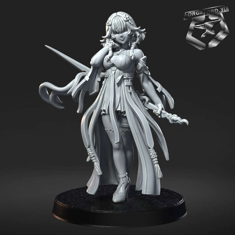 WUWA Changli-RN-Estudio--figurines-fantasy-tabletop-RPG-3D-miniatures