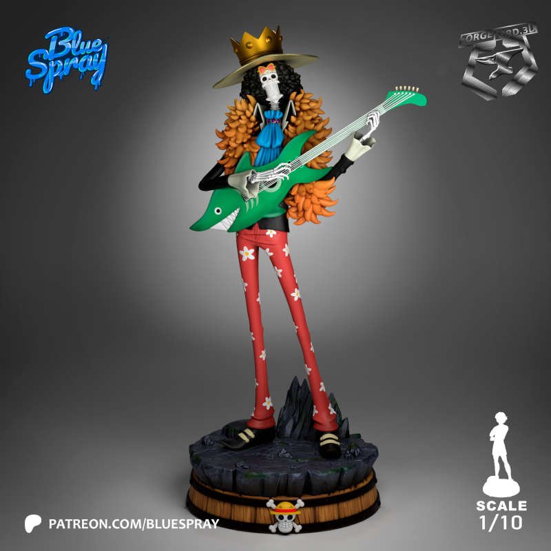 Brook-Blue-Spray--figurines-fantasy-tabletop-RPG-3D-miniatures