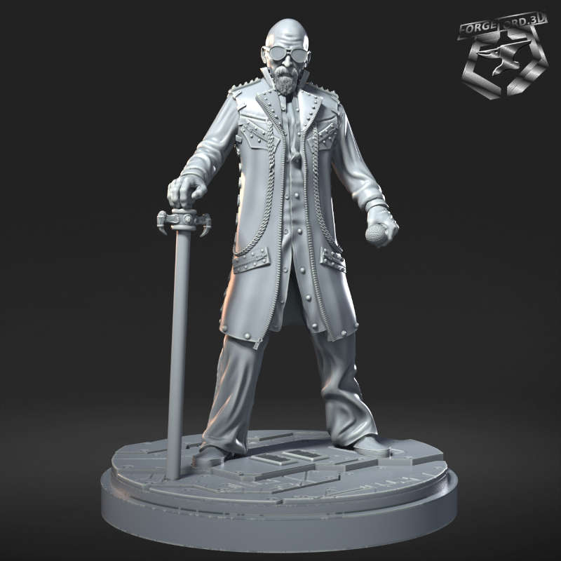 Rob halford-statue-75mm-RN-Estudio-figurines-fantasy-tabletop-RPG-3D-miniatures