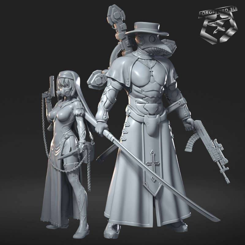 plague-statue-75mm-RN-Estudio-figurines-fantasy-tabletop-RPG-3D-miniatures
