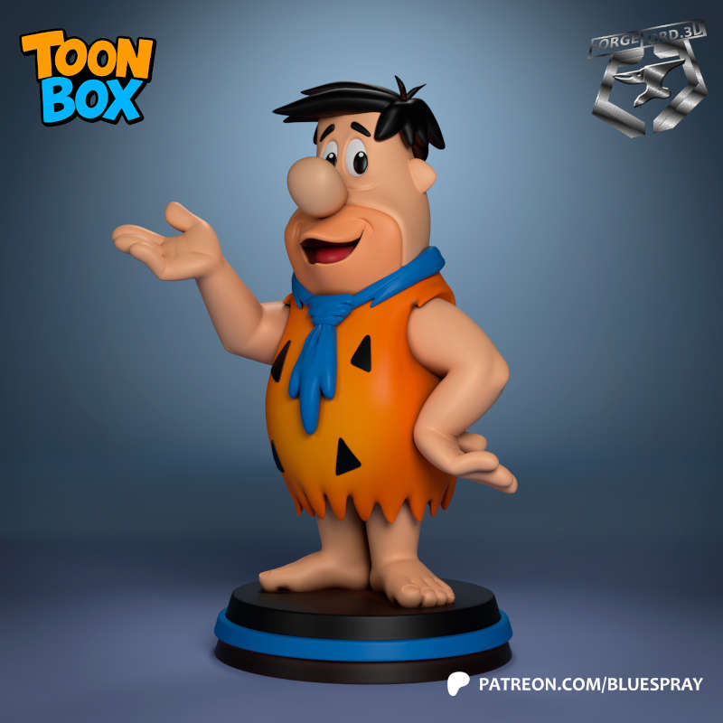 Fred Flinstonetabletop-RPG-3D-miniatures