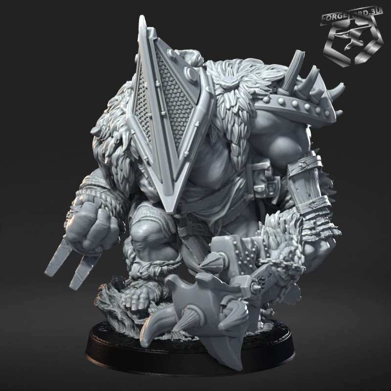 Grumgar Skullbreaker-statue-75mm-RN-Estudio-figurines-fantasy-tabletop-RPG-3D-miniatures