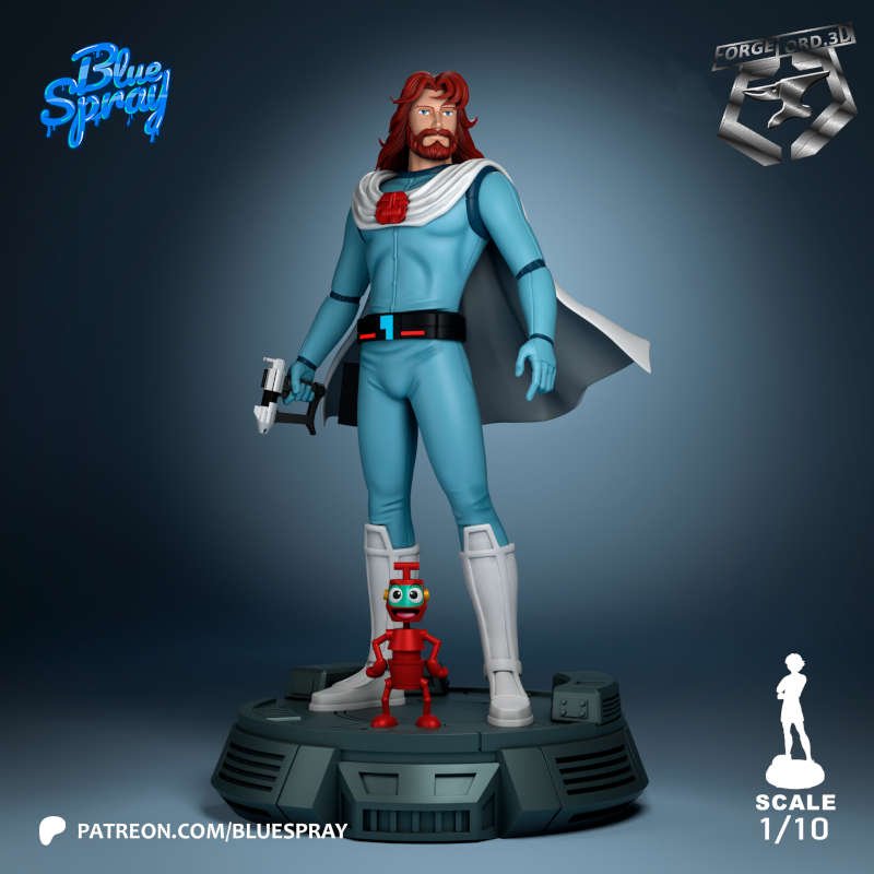 Ulysses-Blue-Spray--figurines-fantasy-tabletop-RPG-3D-miniatures
