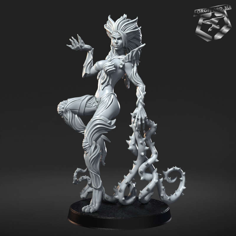 Zyra-statue-75mm-RN-Estudio-figurines-fantasy-tabletop-RPG-3D-miniatures