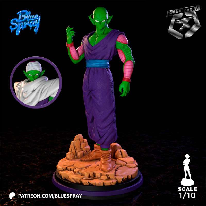 piccolo-Blue-Spray--figurines-fantasy-tabletop-RPG-3D-miniatures