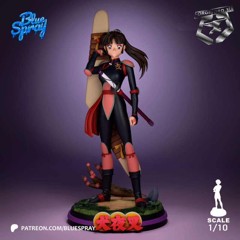 Sango-Blue-Spray--figurines-fantasy-tabletop-RPG-3D-miniatures